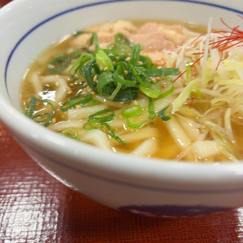 白髪ネギ　鶏塩うどん(なか卯 船橋湊町店 )