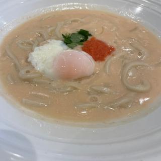 明太クリームうどん(山水草木)