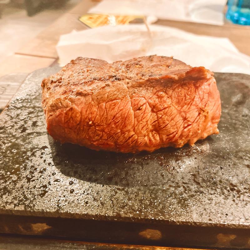 赤身ステーキ(200g)(やっぱりステーキ 南森町駅前店)