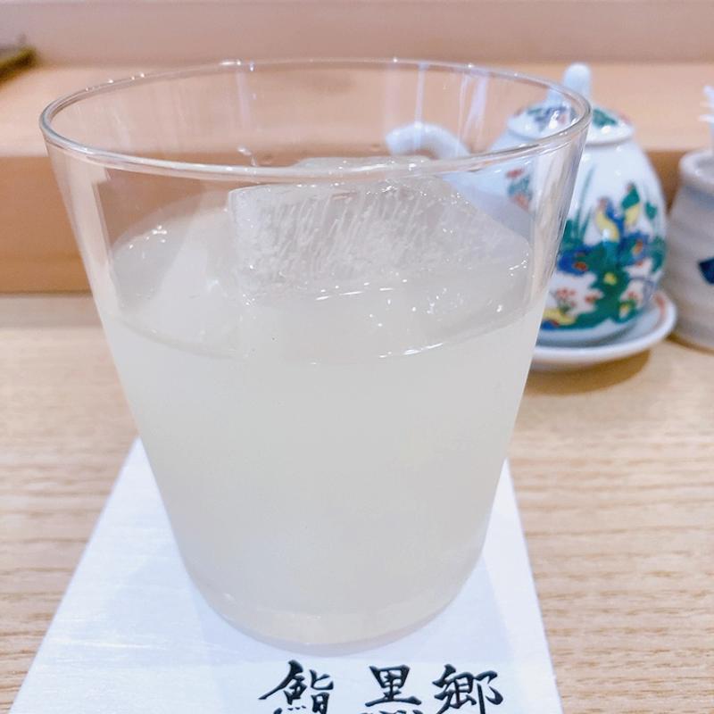 柚子プレミアムジュース(鮨黒郷)