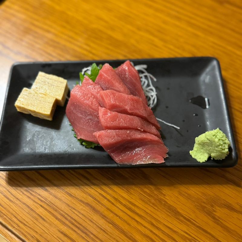 本まぐろ赤身の刺身(ひとし 本店 )