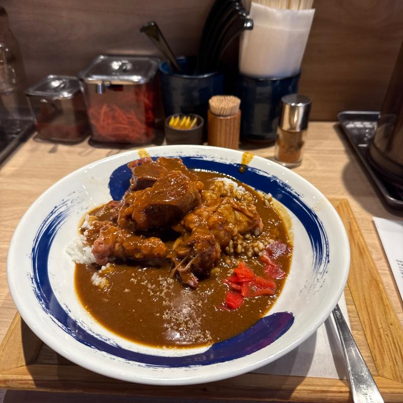 岡流ビーフカレー(肉めし岡もと 御徒町店)