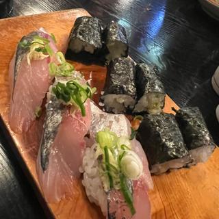 アジの握り 涙巻き(千成寿司 玉姓町支店 )