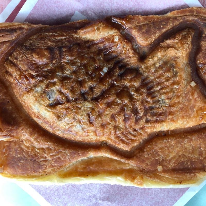 クロワッサンたい焼き（あずき）(築地銀だこ 柏の葉公園ドライブイン店)