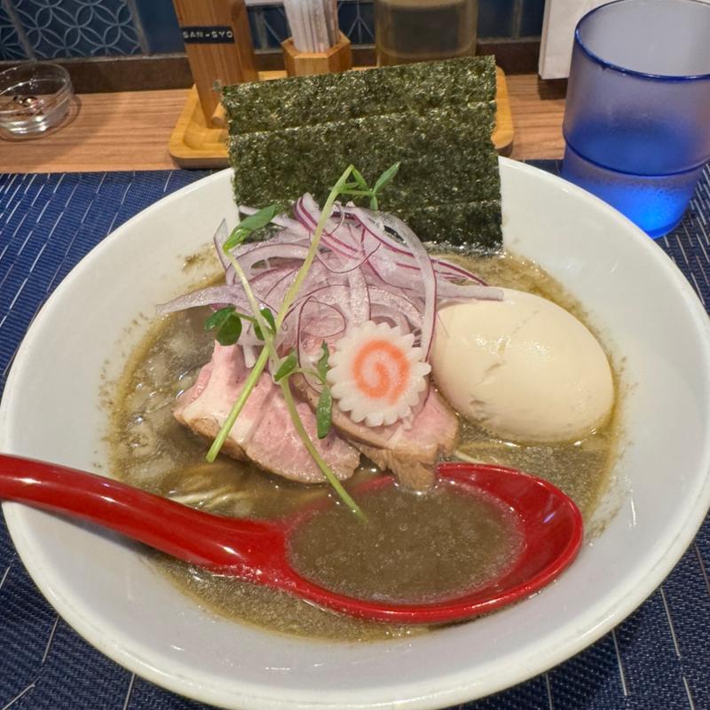 千葉背黒2種(味玉)(中華ソバ 篤々TOKU-TOKU)