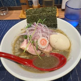 千葉背黒2種(味玉)(中華ソバ 篤々TOKU-TOKU)