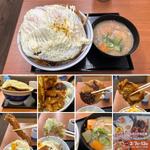 ハムエッグカツ丼にとん汁（小）(かつや 中野南口店)