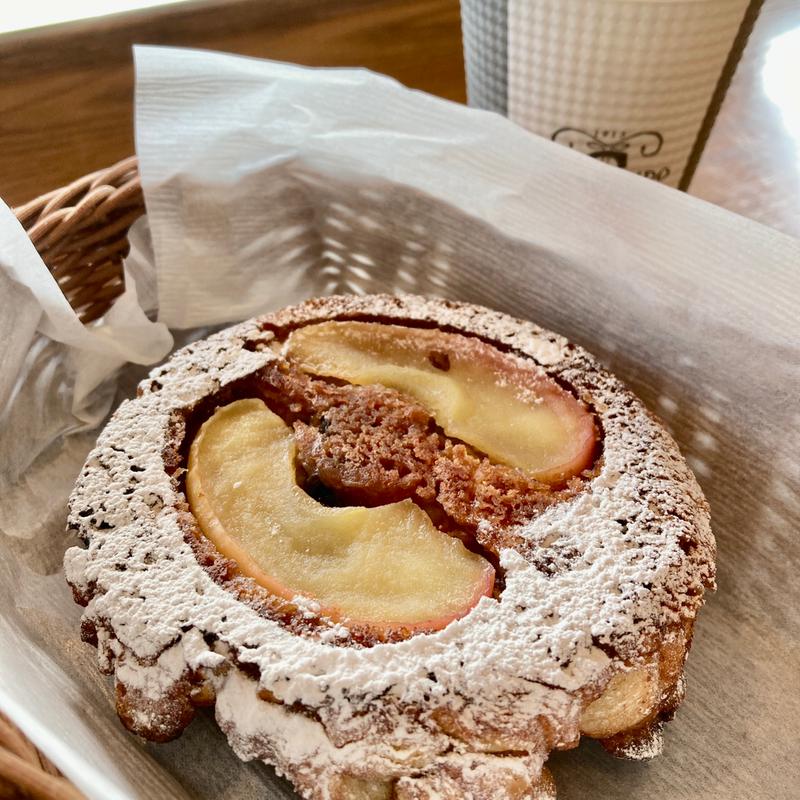 りんごのクロッカン　コーヒー(進々堂 北山店)