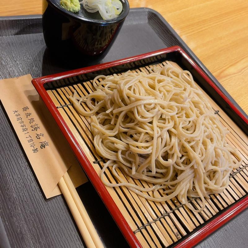 もりそば(誇名庵)