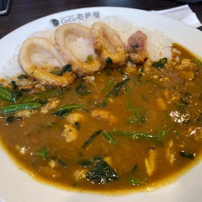 たっぷりあさりカレー(CoCo壱番屋 佐賀若宮店 （ココイチバンヤ）)
