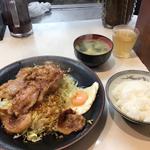 リブロースしょうが焼き(まるやま食堂 )