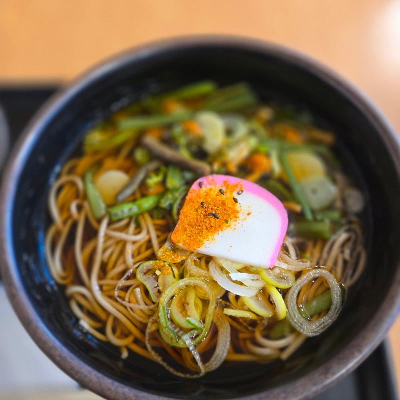 山菜なめこそば(横川サービスエリア（下り線） スナックコーナー )