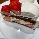 ストロベリーチョコレートケーキ(HARBS なんばパークス店)