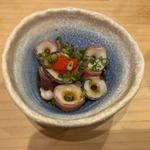 たこのきゅうばんポン酢(鮨屋とんぼ 栄店)