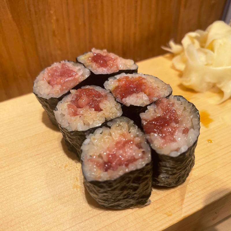 とろ鉄火巻き(鮨屋とんぼ 栄店)