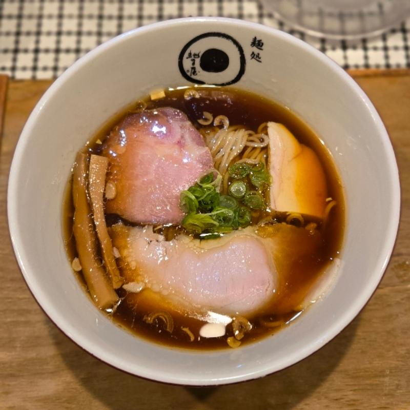 地鶏そば(麺処虵の目屋)