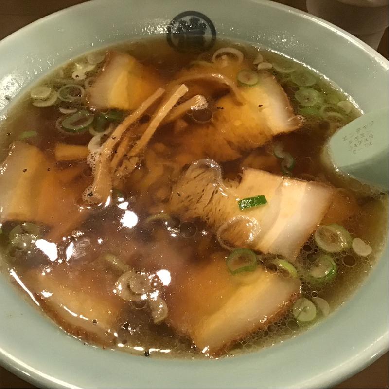 チャーシュー麺(丸信ラーメン福島店)