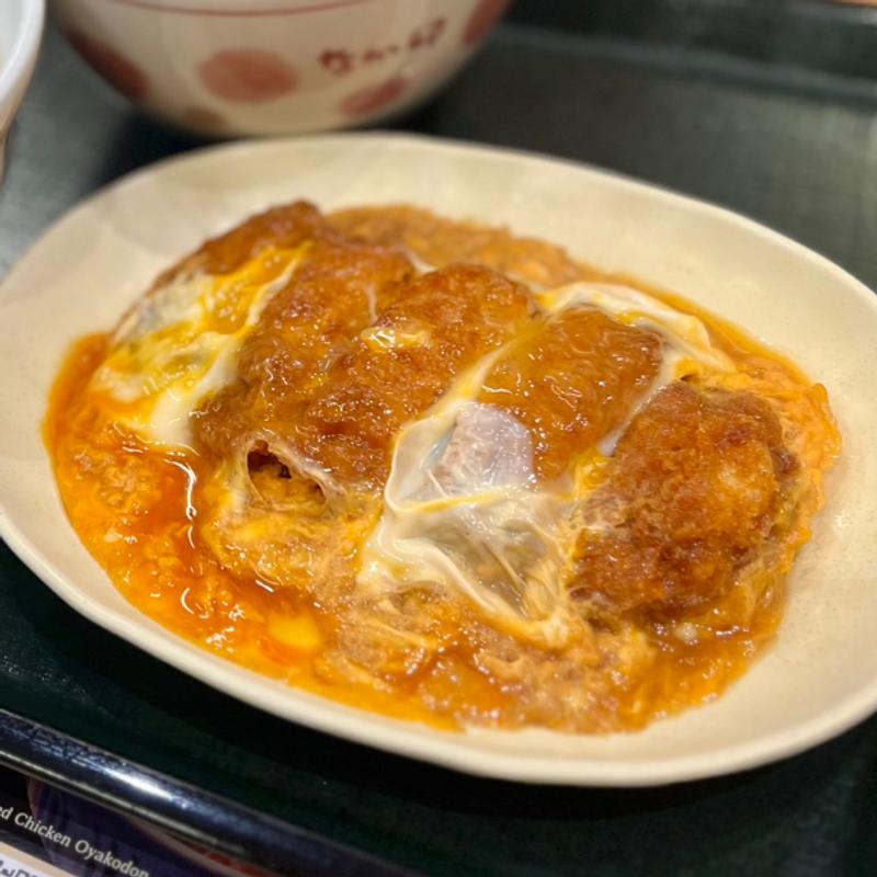 カツとじ皿(なか卯 すすきの西店 )