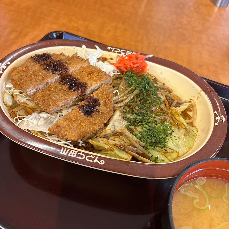 とんかつ焼きそば(山田うどん食堂 上尾小泉店 )
