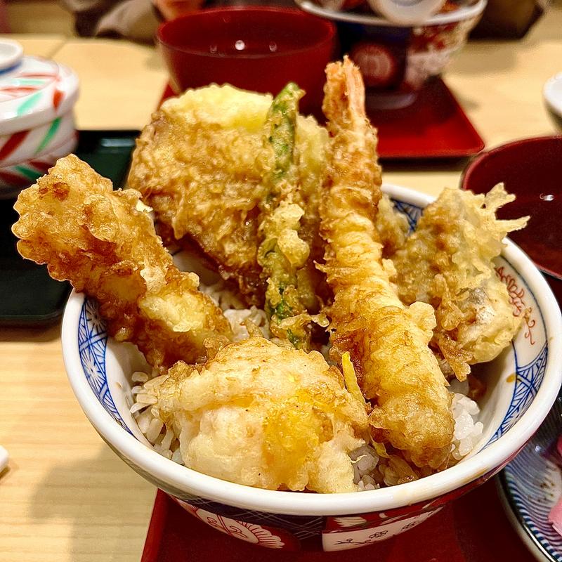 海老一本丼(えびのや サカエチカ店)