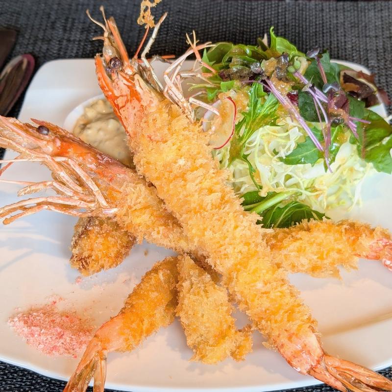 エビフライ3種盛り(TOKYOエビフライ)