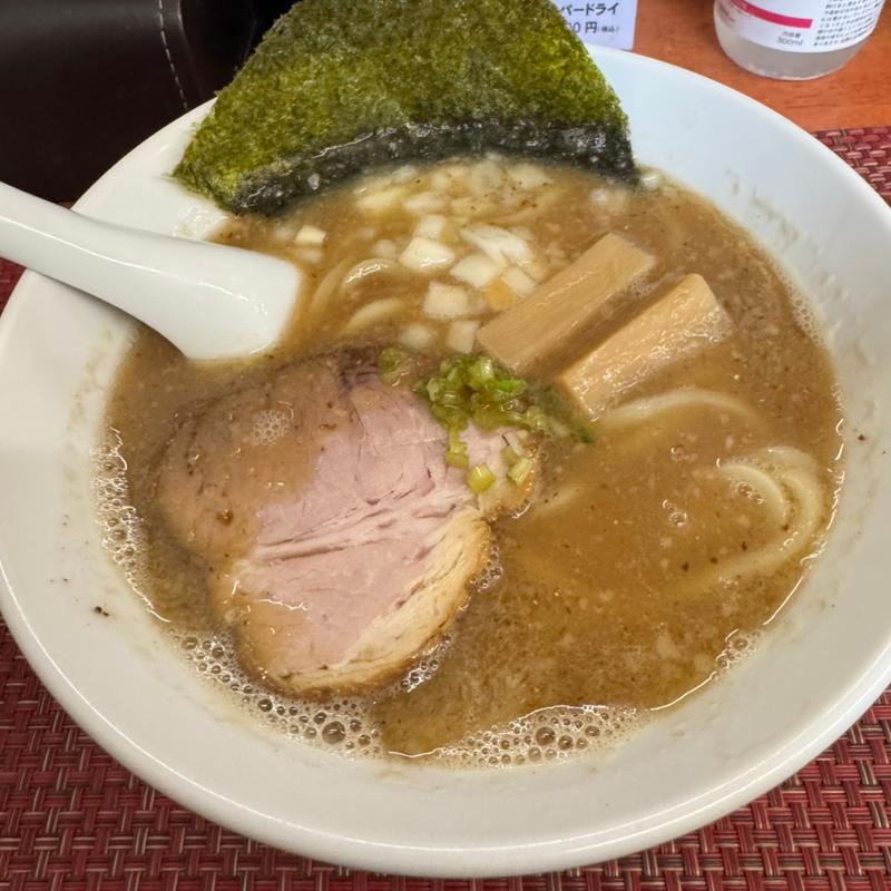 無化調 煮干し豚骨(麺や福々三座)