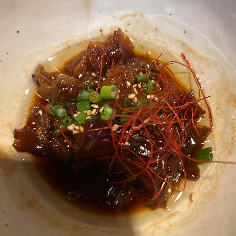 牛すじ煮込み(炭火居酒屋 炎 すすきの アーバンビル店)