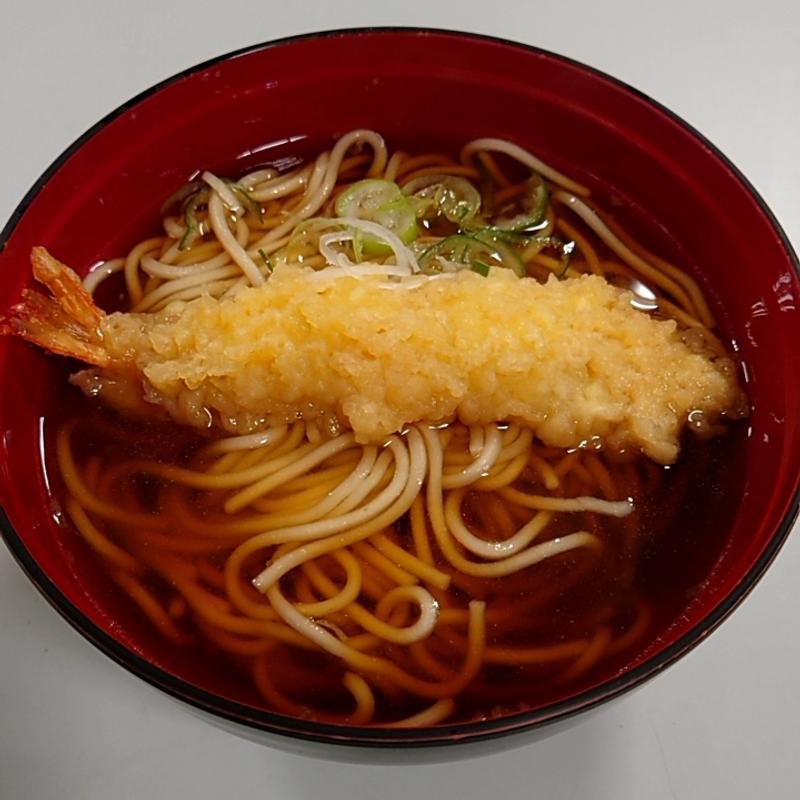 えび天そば(そば処 北上店)