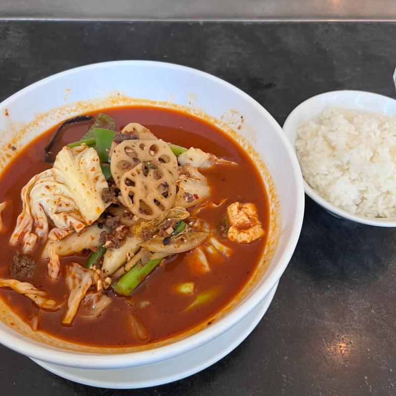 スープ麻婆豆腐(人人人 東京ビルTOKIA店)