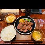 番人ステーキ定食