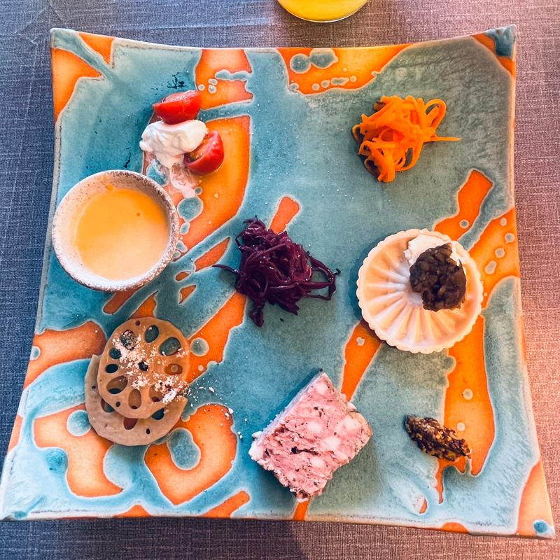 ランチコース　本日の前菜盛り合わせ(grasara グラサラ 神楽坂)