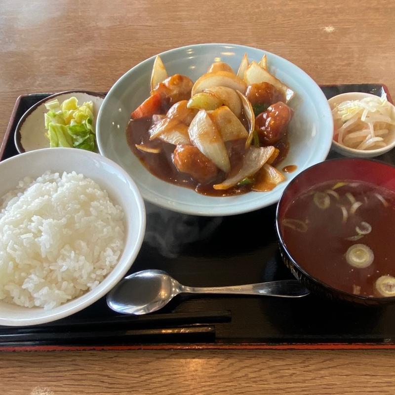 酢豚定食(お食事処大吉 国道店 )