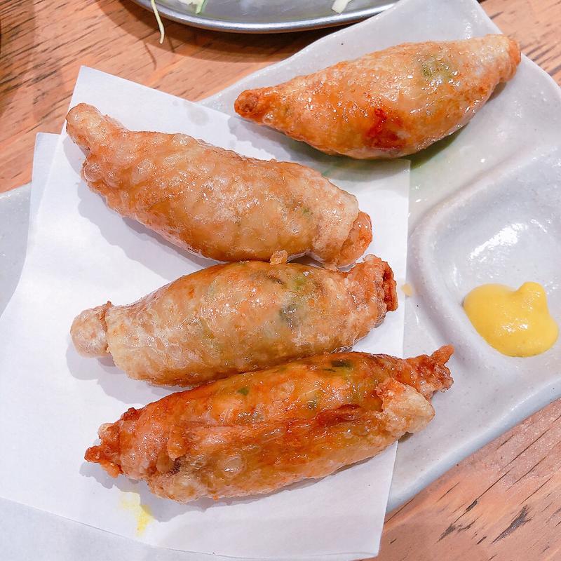 鶏皮餃子(大衆酒場 天神大ホール 駅前第2ビル店)