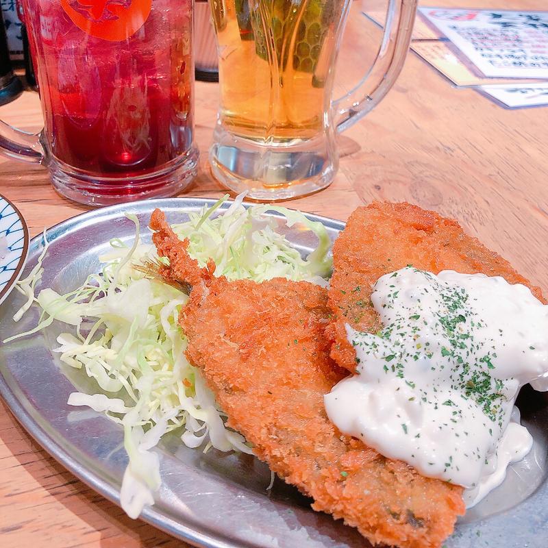 アジフライ(大衆酒場 天神大ホール 駅前第2ビル店)