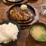特製ハンバーグ定食(民芸レストラン 盛よし by onion 府中店)
