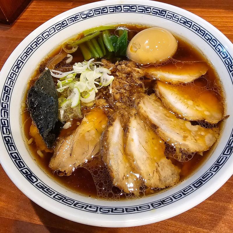 チャーシューそば 煮玉子(支那そば とも)