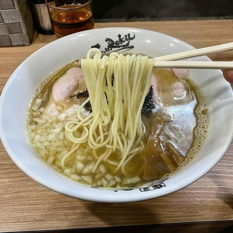 煮干し中華そば 塩(麺屋丈六 キーノ和歌山)