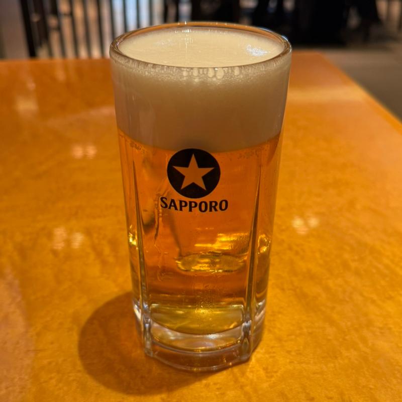 生ビール（中ジョッキ）(中華料理 彩鳳 羽田空港第１ビル)