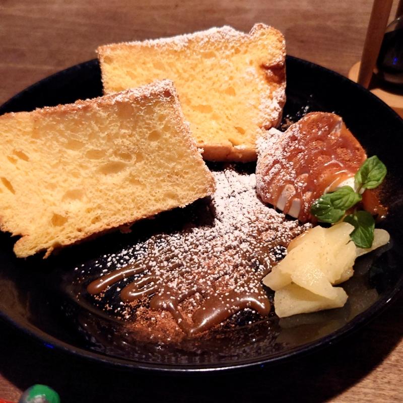 米粉のシフォンケーキ(カフェ ニジョウヒピン )