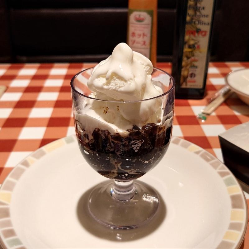 コーヒーゼリーとイタリアンジェラート(サイゼリヤ 郡山城清水店 )