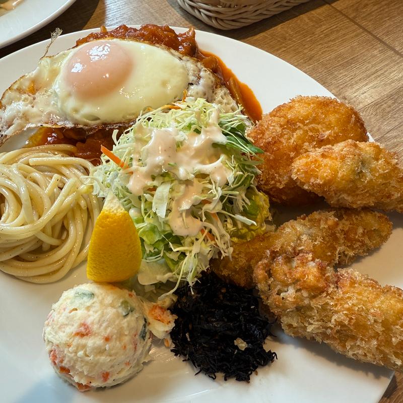 ハンバーグスペシャル(キッチン ひらき)