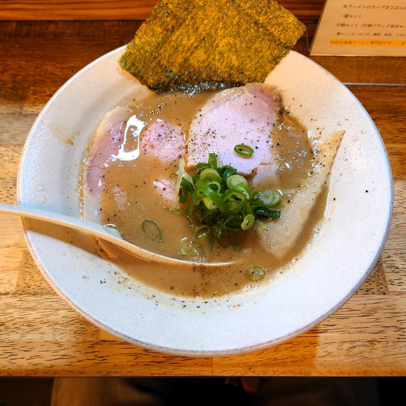 濃厚鶏豚骨・醤油(麺屋 一慶)