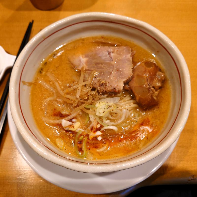 濃厚みそそば(ら～めん 坊鹿馬)