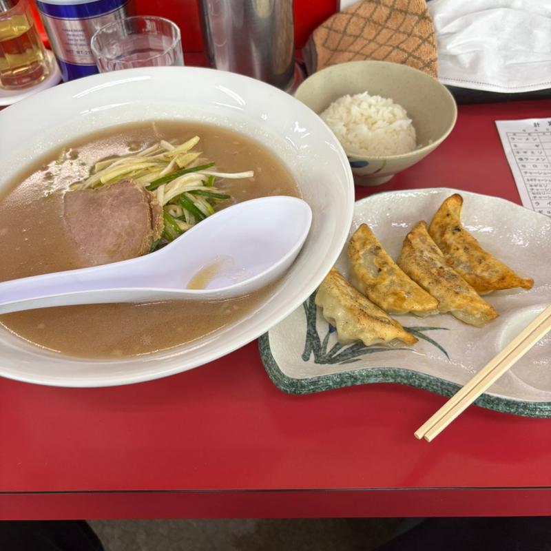 ネギラーメン餃子セット(ラーメンショップ弘前 )