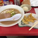 ネギラーメン餃子セット