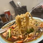 あんかけスパメン（限定）(博多とんこつ 豚の足跡)