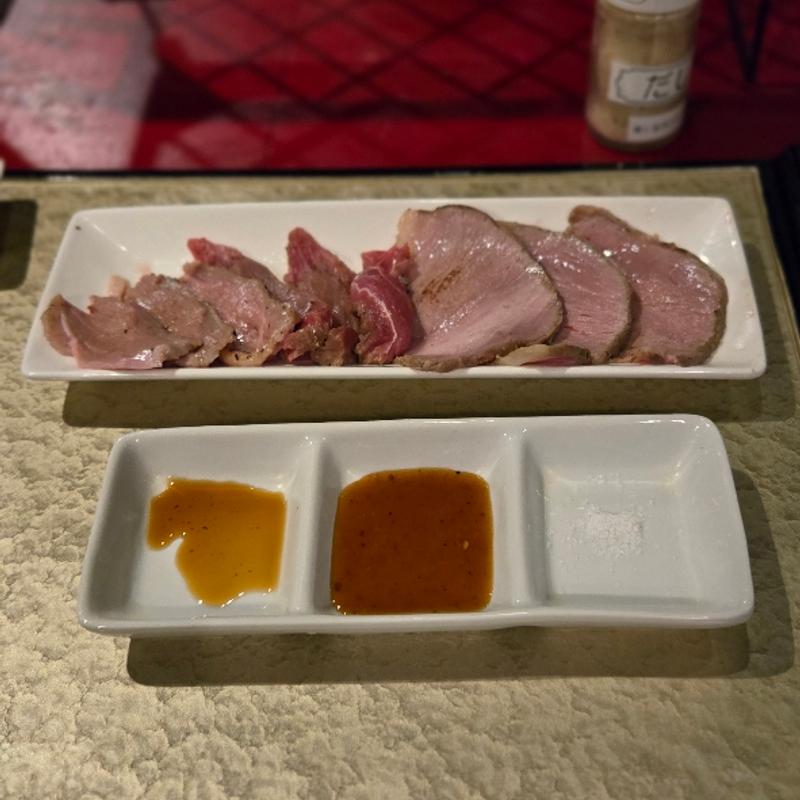 ロースト肉3種盛り(牛・鴨・豚)(夢彩庵（むさいあん） -MUSAIAN-)