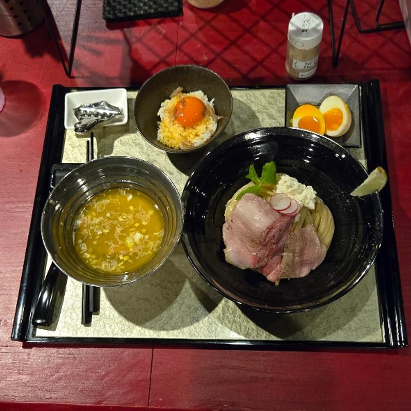 特製つけ麺 ごはんセット(夢彩庵（むさいあん） -MUSAIAN-)