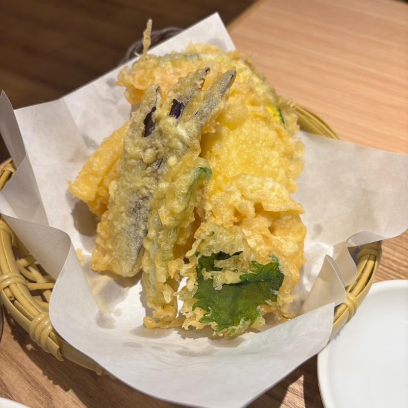 野菜天盛合せ(365日製麺所)