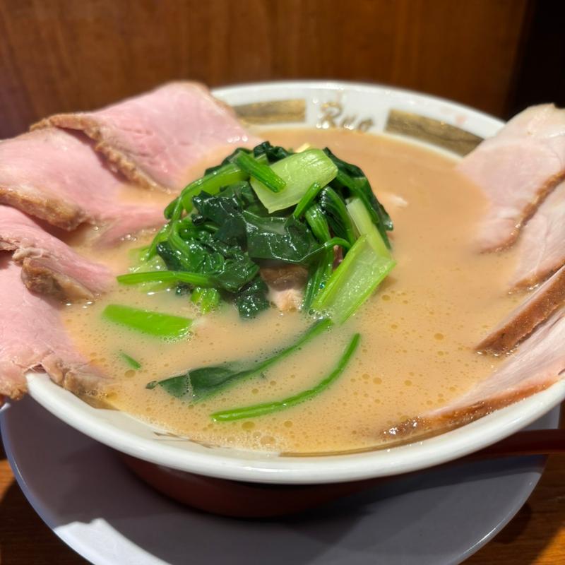 チャーシュー麺＋チャーシュー(麺家 龍〜Ryo〜)